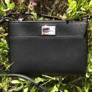 Black Calvin Klein purse.